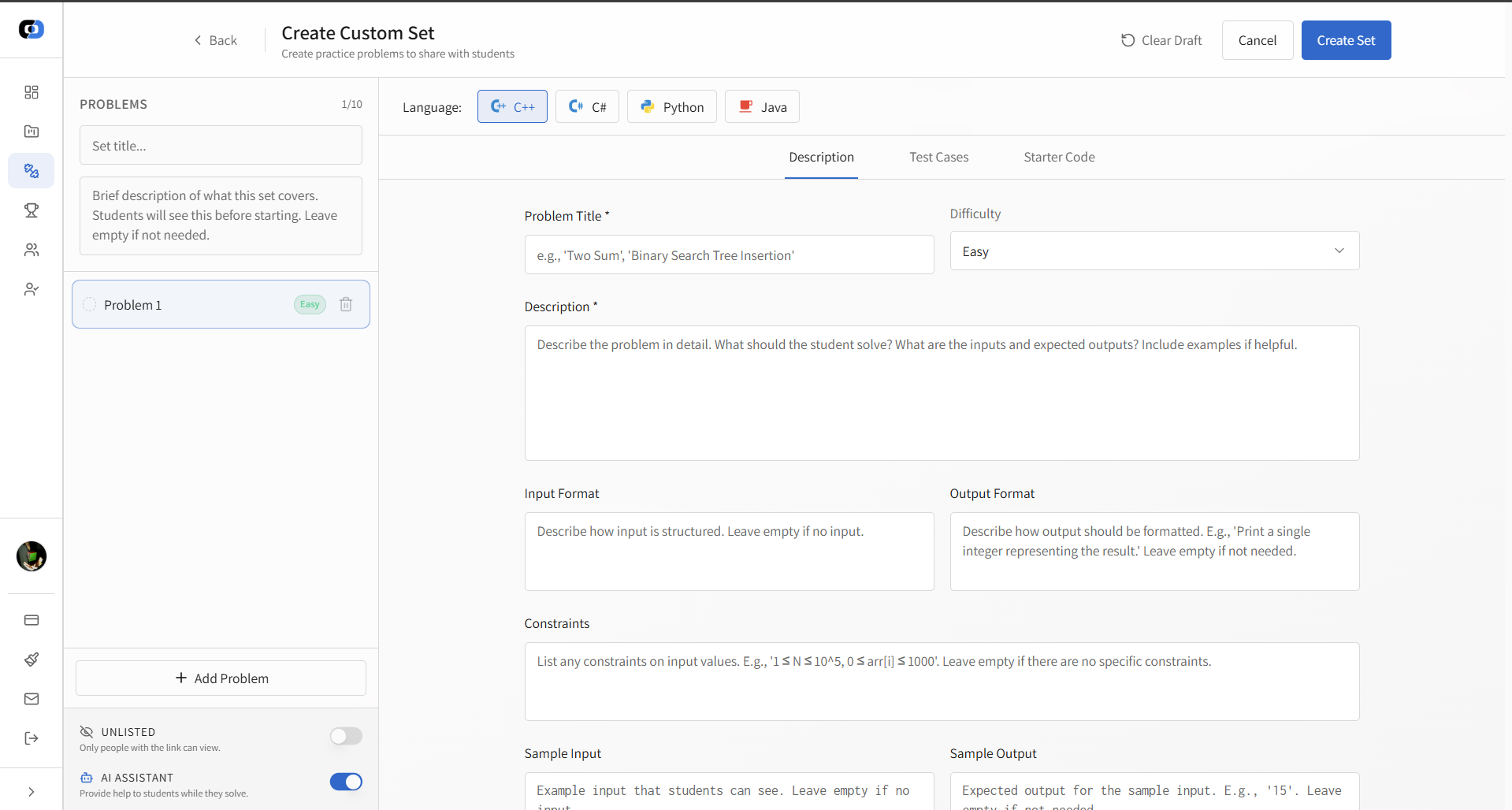 Syntaxable | Collaborative Code Editor & Practice Platform